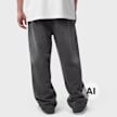 Nike   Boston MNK Therma-FIT Standard Issue Fleece Open Hem Washed Pant grijs 100291 2