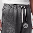 Nike BOS MNK TF SI FLC OH WSH PANT dark charcoal/white grau 100291 3