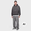 Nike   BOS MNK TF SI FLC WSH HDY dark charcoal grigio 100293 4