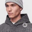 Nike   LAL MNK TF SI FLC WSH HDY dark charcoal gris 100295 3