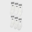 adidas Originals 6 PACK - 3 Stripes Crew wit 100545 1