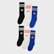 adidas Originals 6 PACK - 3 Stripes Crew Socks multicolore 100546 1