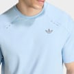 adidas Originals Tech Trefoil Essentials Polyester Tee blau 100617 3