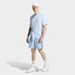adidas Originals Tech Trefoil Essentials Polyester Tee blau 100617 5