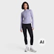 New Balance Harmony Fitted Full Zip roze 100605 4