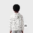Nike Sportswear All Over Print Fleece 2-Piece Set multicolorido 100684 2