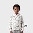 Nike Sportswear All Over Print Fleece 2-Piece Set multicolore 100684 3