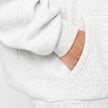 Urban Classics Fluffy Zip Hoody siva 100705 3