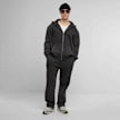 Urban Classics Vintage Zip Heavy Hoody noir 100721 3