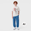 Jordan JDB MJ Retro Hangtime Short Sleeve Tee multicolorido 100797 4