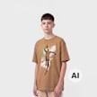 Jordan JDB MJ Retro Hangtime Short Sleeve Tee bruin 100798 1