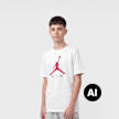 Jordan JDB MJ Brooklyn Graphics Short Sleeve Tee blanco 100816 1
