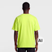 Under Armour Heavyweight Metal Logo Short Sleeve grün 100768 2