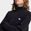 adidas Originals Loose Fleece Halfzip Sweatshirt zwart 100796 3