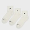 New Balance 3 PACK - Black Patch Logo Seasonal Ankle blanc 100841 1