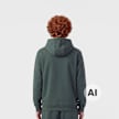Urban Classics Fluffy Hoody black vert 100937 2