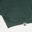 Urban Classics Fluffy Hoody black verde 100937 3