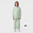 Urban Classics Fluffy Hoody verde 100935 4