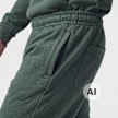 Urban Classics Fluffy Sweatpants zelena 100938 3
