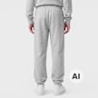 Urban Classics Fluffy Sweatpants cinzento 100940 2