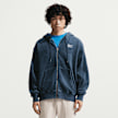 Nike   Sportswear Graphics Fullzip Hoodie bleu 100995 1