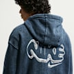 Nike   Sportswear Graphics Fullzip Hoodie bleu 100995 4