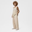 Jordan Brooklyn Fleece Wide-Leg Pant beige 101142 6