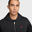 Jordan Brooklyn Fleece Full-Zip Hoodie schwarz 101058 3