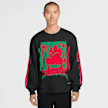 Nike   Graphic Fleece Crew-Neck Sweatshirt multicolorido 101461 1