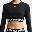 Nike Pro Dri-FIT 365 Crop Longsleeve schwarz 101320 3