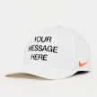 Nike   Rise "Your Message Here" Structured A-Frame Cap bianco 101416 1