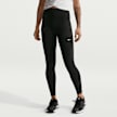 Nike   One Seamless Front High-Waisted Full-Length Leggings crna 101325 1