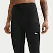 Nike   One Seamless Front High-Waisted Full-Length Leggings nero 101325 3