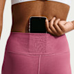 Nike   Dri-FIT High Rise Flared Tight rosa 101326 5