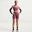 Nike   Tempo Dri-FIT Mid Support Crop Bra Tank różowy 101328 5