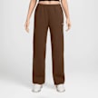 Nike   Studio Fleece Mid-Rise Open-Hem Pants marrone 101329 1