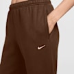 Nike   Studio Fleece Mid-Rise Open-Hem Pants marrone 101329 3