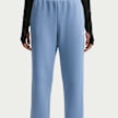 Nike   Studio Fleece Medium Weight Mid Rise Open Hem Pant azul 101332 3