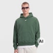 Nike   Solo Fleece Hoodie grün 101475 1