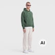 Nike Solo Fleece Hoodie grün 101475 4