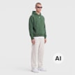 Nike Solo Fleece Hoodie groen 101475 4
