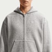 Nike   Solo Swoosh Full-Zip Hoodie grijs 101479 3