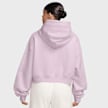 Nike   Studio Fleece Oversized Cropped Full-Zip Hoodie różowy 101356 2