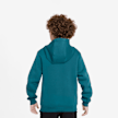 Nike   Sportswear Club Fleece Hoodie Low Brand Read bleu 101575 2