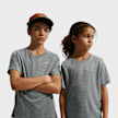 Nike   Miler Dri-FIT Short-Sleeve Top gris 101573 1
