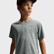Nike   Miler Dri-FIT Short-Sleeve Top gris 101573 3