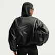 Nike Therma-FIT Pleather Bomber Jacket Schwarz 101585 2