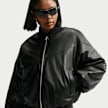Nike Therma-FIT Pleather Bomber Jacket preto 101585 3