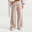 Nike   Studio Fleece Medium Weight Mid-Rise Wide Leg beż 101603 1
