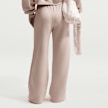 Nike   Studio Fleece Medium Weight Mid-Rise Wide Leg beige 101603 2